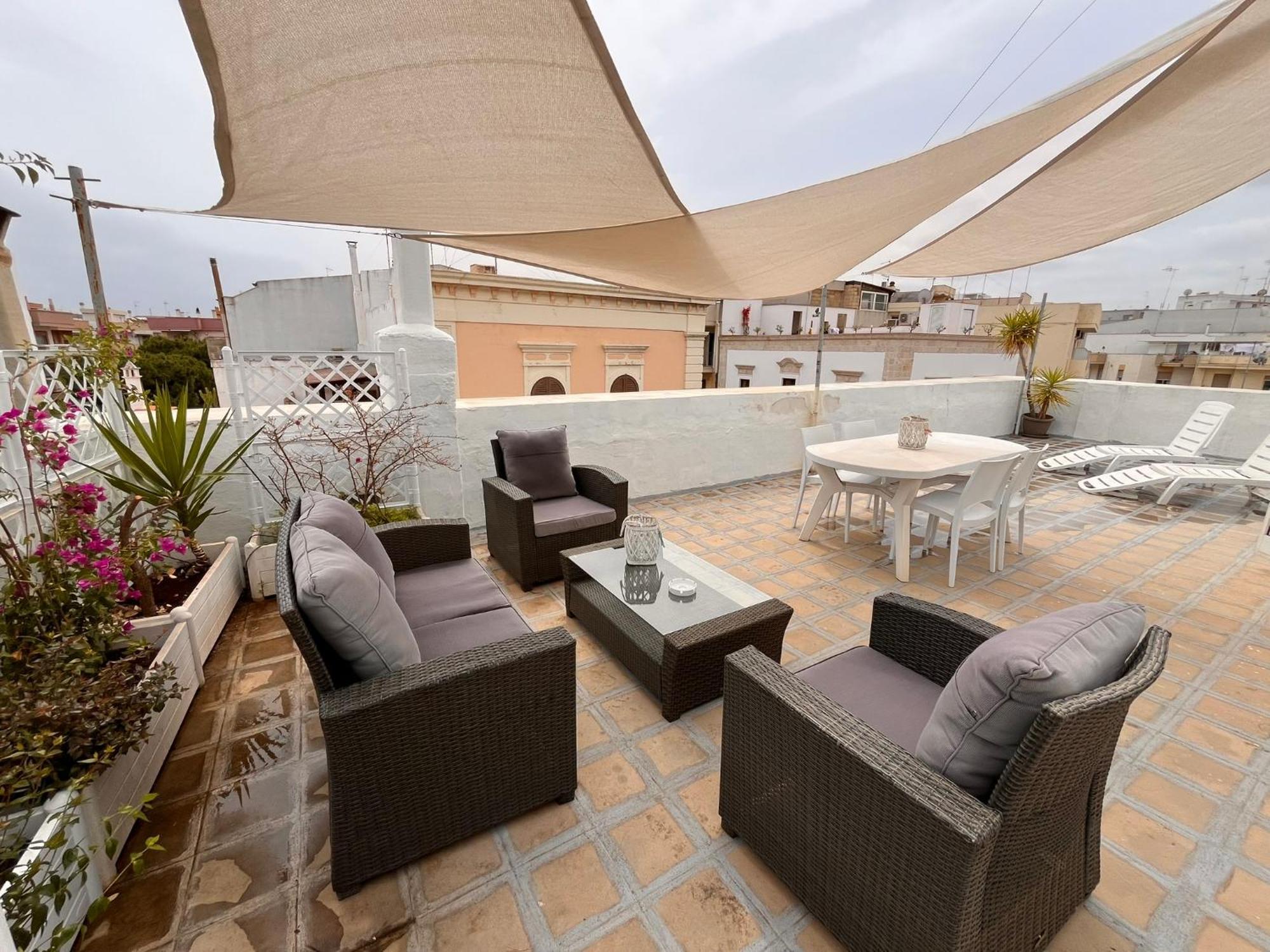 Vele Bianche Cosy Home Con Terrazza 폴리나노 아마레 외부 사진