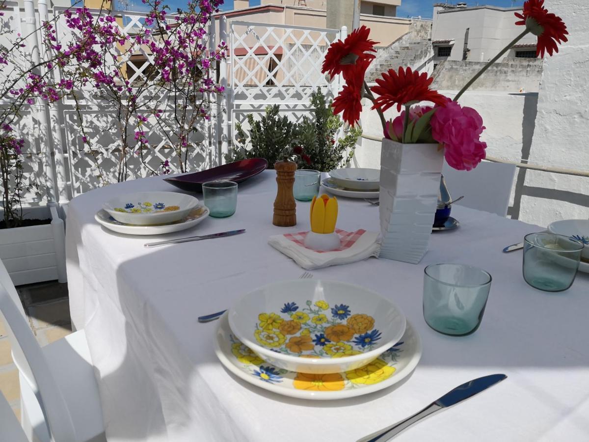 Vele Bianche Cosy Home Con Terrazza 폴리나노 아마레 외부 사진